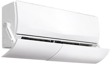 MXAXHH Deflector Universal Aire Acondicionado Split, Retráctil Difusor Aire Acondicionado, Protector contra el Viento para Oficina Casa