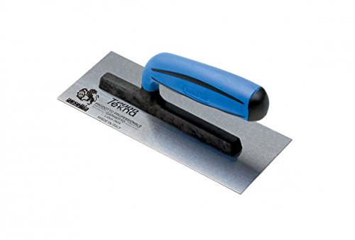 Ausonia - Frattazzo per stucco 20X8 TEKNA lama acciaio manico gomma bimateriale