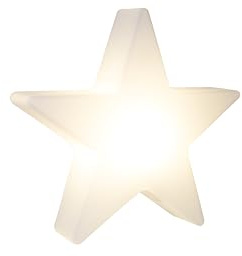 8 seasons design Solar Weihnachtsstern 80cm Shining Star (Weiß), LED warmweiß, Dämmerungssensor – wetterfest – LED Stern für außen (Garten, Terrasse, Balkon) – winterfest – XL Weihnachtsbeleuchtung