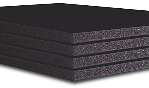A4 Size 5mm Black Foam Board with Core Pack of 10