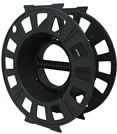 Woods Black Cord Storage Reel, holds up to 150ft of 16/3 gauge cord