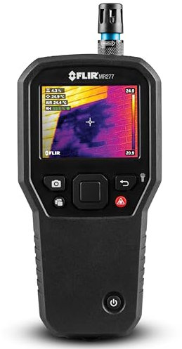 FLIR MR277 Feuchtigkeitsmesser, MSX IR-Kamera und Hygrometer für die Gebäudeinspektion