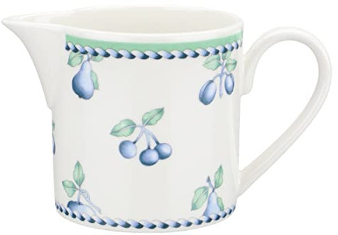 Villeroy & Boch Milchkännchen Provence, weiß, Keramik, Pitcher, Krug, Französisches Land, Dekoratives Design