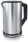 Arendo - Electric Kettle 1.5 L Cordless - Stainless Steel - Energy Saving due to Temperature Control from 40°C - 100°C - Keep Warm - BPA free No Plastic - Fast Boil Auto Shut-Off – 2200W – Silver