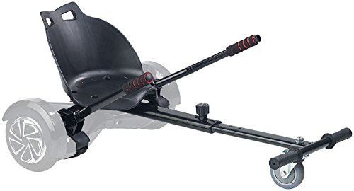 Speeron Hoverboard: Nachrüst-Set Kart-Sitz für Elektro-Scooter bis 8 (Versandrückläufer) (Kartsitz für Hoverboard, Hoverboardsitz, nachrüsten)