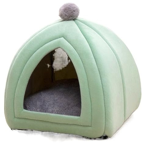 Hundebett Katzenbett Katzenhaus im Freien, Katzenhütten für draußen, Haustierhöhle, Katzenbett, Katzenunterschlupf im Freien, wasserdichtes Katzenzelt Hundekorb Hundesofa ( Color : C , Size : 47*50*11