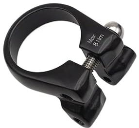 BLacOh Sattelklemme Sattelstütze Klemme Fracht Rack Adapter Fender Montage Loch Mountainbike Sattelklemme 34,9/35mm Fahrrad Radfahren Zubehör Schnellspanner SattelstüTze