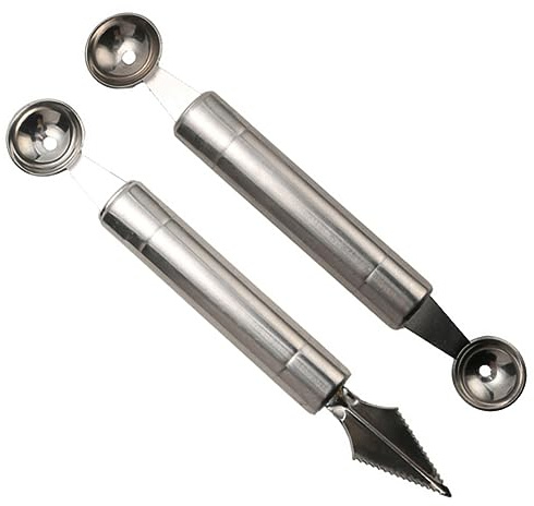 Cabilock Kit Di Utensili Da Cucina Per Frutta E Verdura 2 Pezzi Scavino Per Melone Affettatrice Per All'anguria
