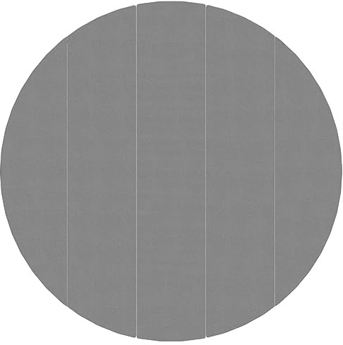 Kavolet Pool Bodentuch, Pool Bodenmatte Bodenplane Poolunterlage Bodenschutz Unterlegmatte Poolmatte Bodenschutzplane Swimmingpool Hellgrau Ø550 cm Polyester Geotextil