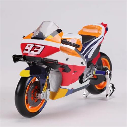 MPODYTSF Maßstabgetreues Modell Motorrad Metall Modell Sammlung Simulation Druck Druck Geschenke 1:18 Für H-ONDA 93