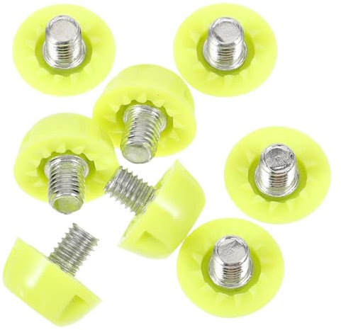 BESPORTBLE 8stücke Ersatzspikes Für Laufschuhe Leichte Und Langlebige Fußballschuhspikes Für Optimalen Halt Und Stabilität Der Laufbahn