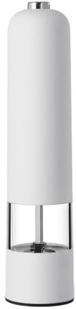 Macina spezie elettrico - Macina pepe elettrico, macina sale elettrico | Macinapepe elettrico con macinatura regolabile | Macinasale e pepe automatici in ceramica, aiutante in cucina