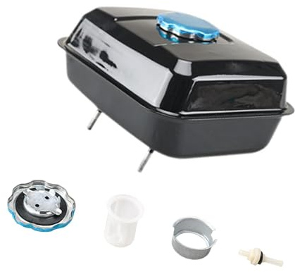 Generic Réservoir de Carburant pour Moteur à Essence de Tondeuse à Gazon Compatible avec GX160, Style C