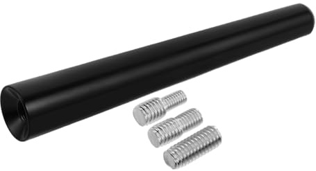 MAGICLULU Antenne de Voiture Courte FM Am avec Vis pour Fixation Stable Remplacement Automobile Élégant et Performant