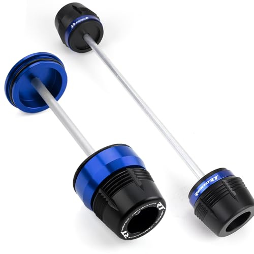 ZEXDDI Convient pour R1300RT R 1300 RT rt 1300 2025 2026 Roue avant de moto Essieu coulissant Fourche Cadre Protection contre les chutes R 1300RT rt1300 Accessoires r1300 rt (bleu)