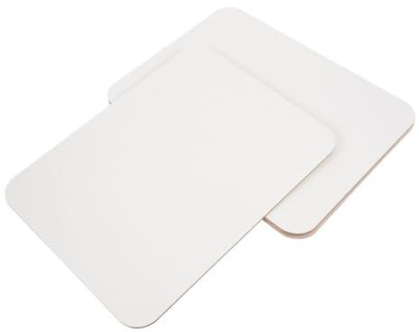 Gatuida 5 piezas Pizarra Blanca Doble Cara Tablero Notas Reutilizable para Oficina Escritorio Planificación Diaria