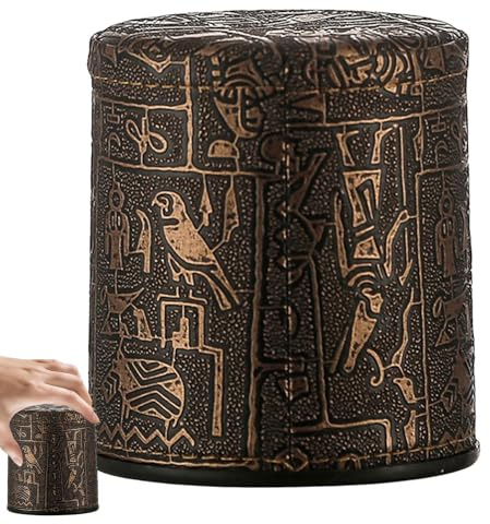 Coctelera genérica para – Egipcios, Coctelera ligera y lisa, de poli sostenible | Corte automática, Accesorio de juego creativo para mentirosos, juegos de mesa, entretenimiento