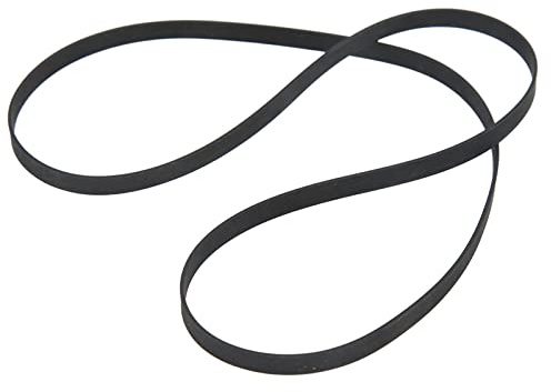 LjwZekyrnt Correa de Goma de Repuesto para Tocadiscos, Correa de transmisión para Tocadiscos, Color Negro, 49 cm de Longitud