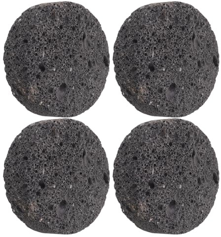 Garneck Diffuseur D'huiles Essentielles Lot de 4 Pièces en Pierre Absorbe et Naturellement Arômes pour Voiture et Salons