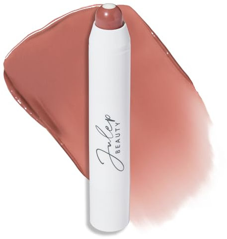 Julep It's Balm Full Coverage Lip Crayon (Vintage Mauve) Hydrating, Nourishing Lip Colour - Smooth, Highly Pigmented, Semi-Gloss Finish - Buildable Lipstick with Nourishing Vitamin E Lip Balm Core