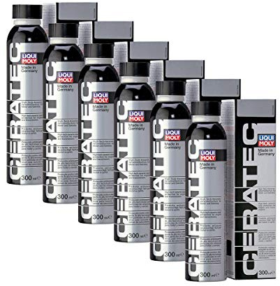 Liqui Moly 6 x Ceratec 300ml - Motorenschutz Schmieradditiv für Motoren, Getriebe, Pumpen und Kompressoren