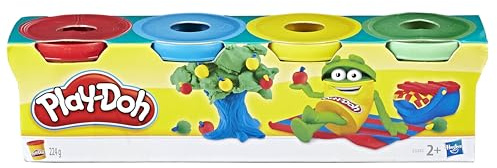Play-Doh Hasbro Lot de 4 pots de pâte à modeler