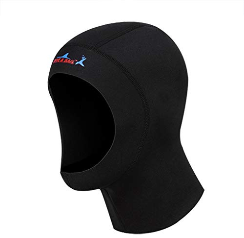 JINTN Neoprene Wetsuit Dive Hood 1MM Scuba Hood Surfing Hat Thermal Dive Hood Water Hood Swimming Caps Diving Hat for Men Women