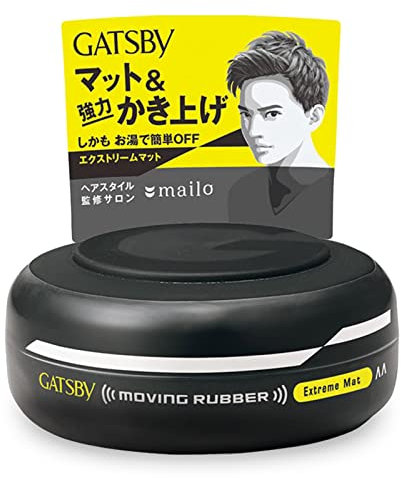 GATSBY Moving Rubber Extreme Matte Hair Wax Clear Floral Fragrance 80g