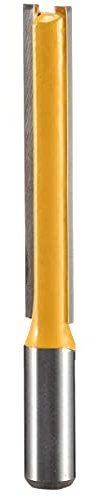 1 x extra langer gerader Frässtift, 1,27 cm Schaft, Holzbearbeitungsschneider, 7,6 cm Klinge, 1,27 cm Schnittdurchmesser für Elektrowerkzeuge