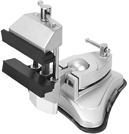 Tornillo de banco de mesa, mini aleación de aluminio, rotación de 360 grados, máquina herramienta de tornillo de mesa para el hogar