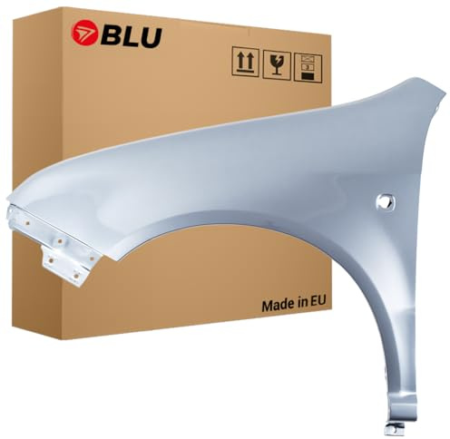 BLU Kotflügel Passend für Skoda Fabia I (6Y) 9151 Links Silber | 1999-2007 | Vorderseite Vorne | Lackiert | Einbaufertig