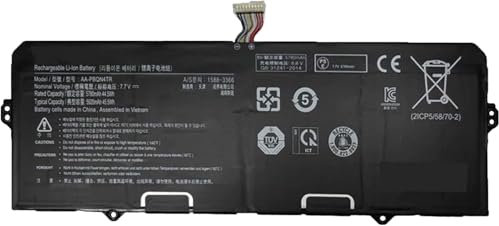 AA-PBQN4TR BA43-00395A 2ICP5/58/70-2 Laptop Battery Replacement for Samsung Galaxy Chromebook 2 XE530QDA XE530QDA-KA1US XE530QDA-KA2US XE530QDA-KB1US XE530QDA-KB2US Series(7.7V 45.5Wh)
