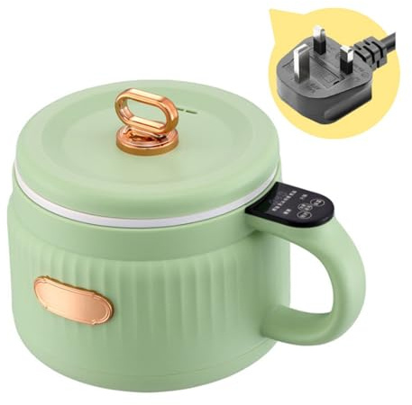 KIXZSAZ Multi-function Electric Cooking Pot For Quick Cooking Even Noodle Cooker Electric Rice Cooker Heater, green