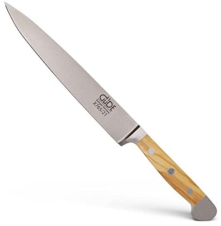 Güde X765/21 Schinkenmesser, geschmiedet, Serie Alpha Olive