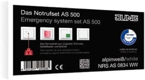 Jung NRSAS0834WW Notrufset