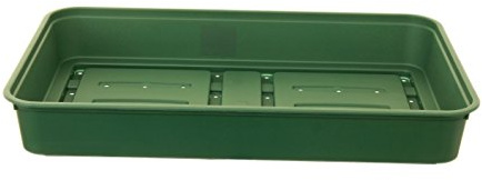 Whitefurze Set of 5 Plastic Garden Greenhouse Seed Tray - Medium Seed Tray 38cm
