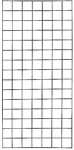 Deco Woerner Wand-Gitter Decken-Gitter Deko-Gitter schwarz 70 x 150 cm Dekorations-Hilfe Pflanzen-Gitter