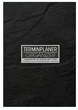 Terminplaner, Kosmetik, Friseur, Praxis u.v.m. verschieden Varianten 52 Wochen, Kalendarium zum selbst ausfüllen (Neutral, 5 Mitarbeiter > 15 min Takt)