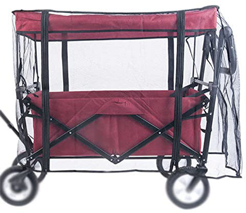 TMXKOOK Insektenschutz, Mckennetz Moskitonetz fr Bollerwagen Kinderwagen, idealer Schutz vor Wespen & Stechmcken Dank feinem Netzgewebe (Das Produkt enthlt nur EIN Moskitonetz)
