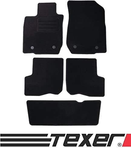 TEXER Textil Fußmatten Passend für Dacia Logan I MCV 7-Sitzer Bj. 2006-2009 Basic