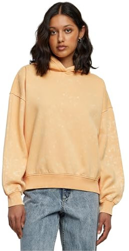 Urban Classics Felpa con Cappuccio da Donna Oversize, Arancione Pala, 5X-Large