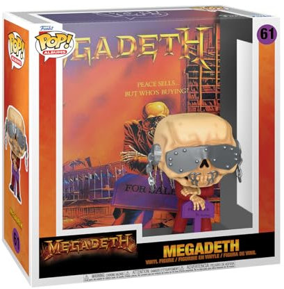 Funko Pop! Albums: Megadeth - PSBWB - Music - Collectable Vinyl Figure - Gift Idea - Official Merchandise - Toys Age 3+ for Kids & Adults - Music Fans - Model Figure for Collectors and Display