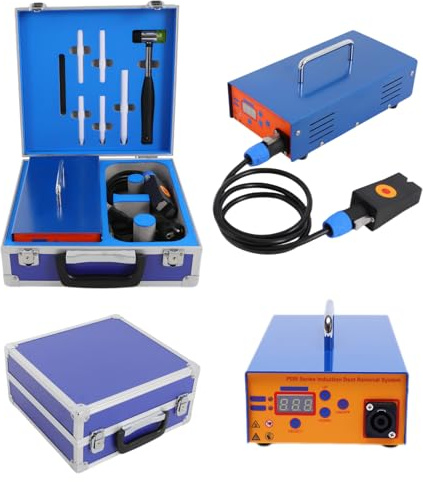 awolsrgiop 1380W Induktionsheizgerät, Induction Heater Machine Hot Box Auto Beulen Reparatur Set Depression Ausbeul Werkzeug, Auto Body Dent Paintless Repair Reparaturwerkzeug