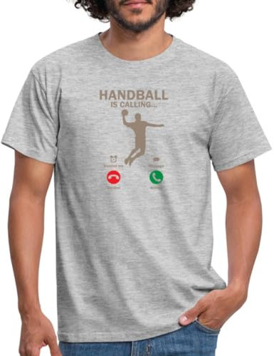 Handball Call – Spielerisches Sportler-Design Männer T-Shirt