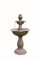 Aqua Creations 3 Tier Rust Fountain Classic Mains Power Water Feature With Algae Tablets