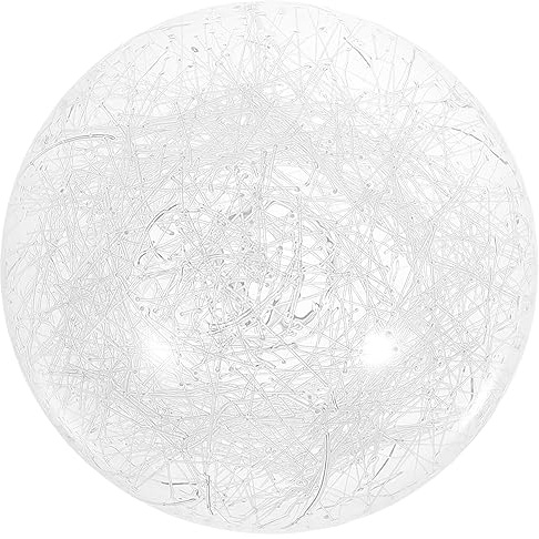 DIYEAH Abat-Jour En Verre Transparent G9 4 Pouces Pour Lustre Suspension Plafonnier Globe Remplacement Facile À Installer Décoration Intérieure Salon