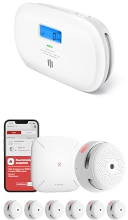 X-Sense Funkrauchmelder FS61 und STANDALONE CO-Melder XC0C-SR Bundle