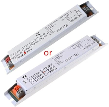 HBALDTEDC Ballast électronique à Large Tension, Ballast électronique Haute efficacité T8 36 W for Lampe Fluorescente 1 Lampe