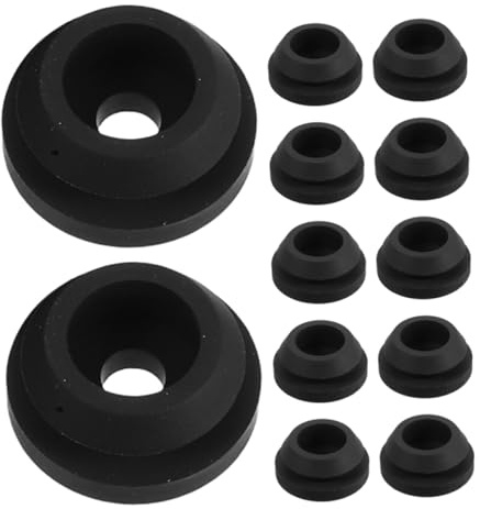 UPKOCH 12pcs Rv Stove Grommets Feet Replacement for Compatible Stove Grates for Camper and Trailer Kitchens