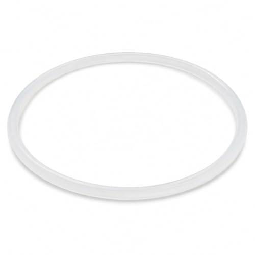 Anello di Tenuta in Silicone Trasparente per Pentola a Pressione 22 cm Guarnizione Sostitutiva Sicura Gasket Sealing Ring Autoalimentata per Cucina Accessorio Pressione